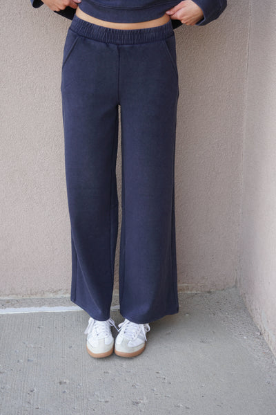Phyllis Scuba Pant-Navy-RD Style
