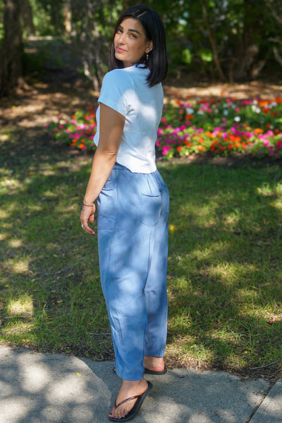 Stanford Barrel Sweatpant- indigo- Shop Teach