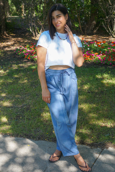 Stanford Barrel Sweatpant- indigo- Shop Teach