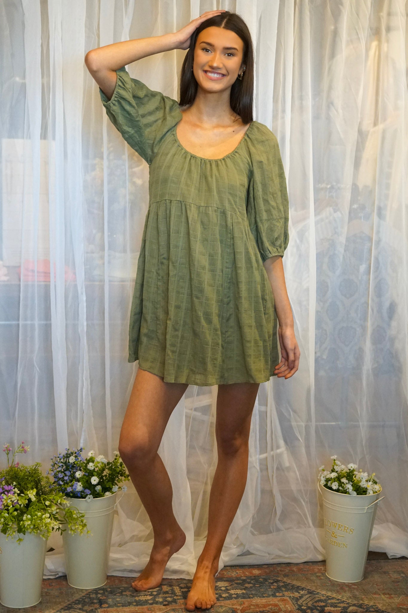 Tallulah Dress- Gentle Fawn