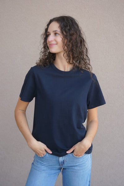 Virginia Tee- Navy- Rd Style