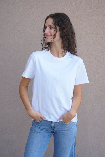Virginia Tee- White- Rd Style