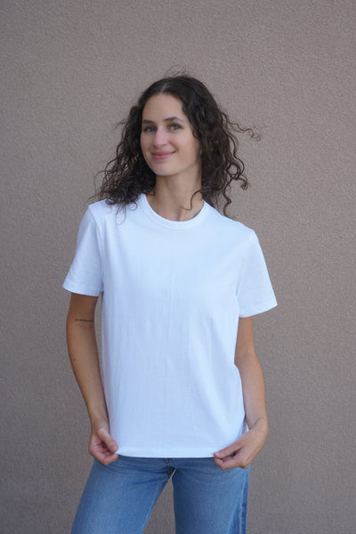 Virginia Tee- White- Rd Style