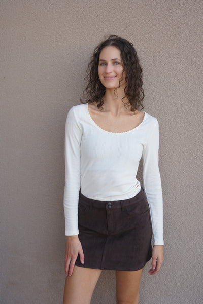 Missy Suede Skirt- Rd Style