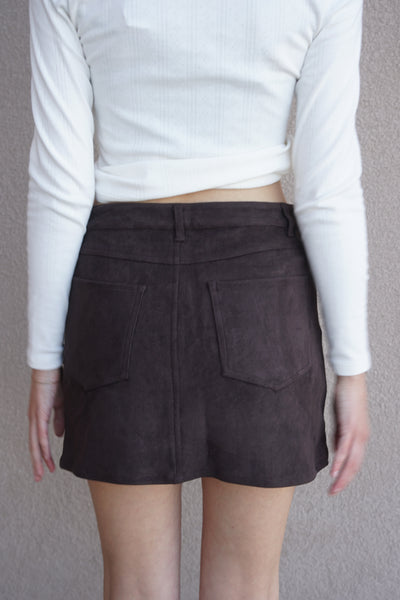 Missy Suede Skirt- Rd Style