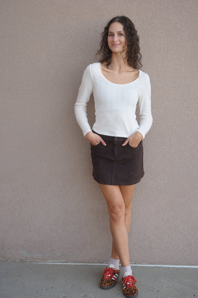 Missy Suede Skirt- Rd Style