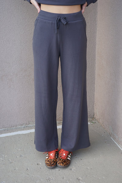Henry Waffle Pant-Coal-Rd Style