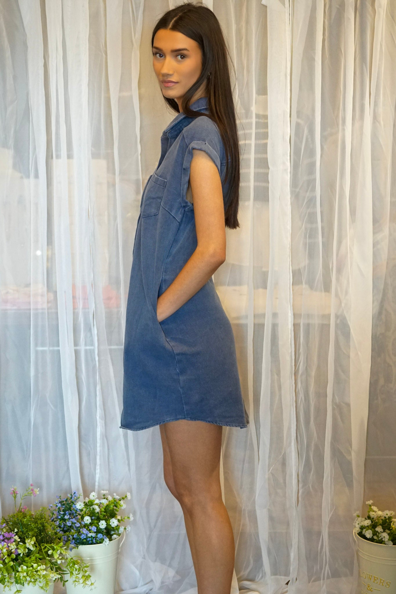 Remi Shirt Dress- She & Sky