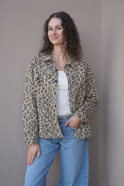 Leopard Shacket