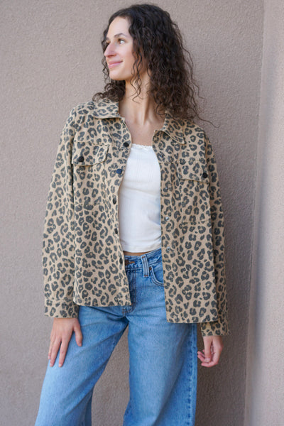 Leopard Shacket