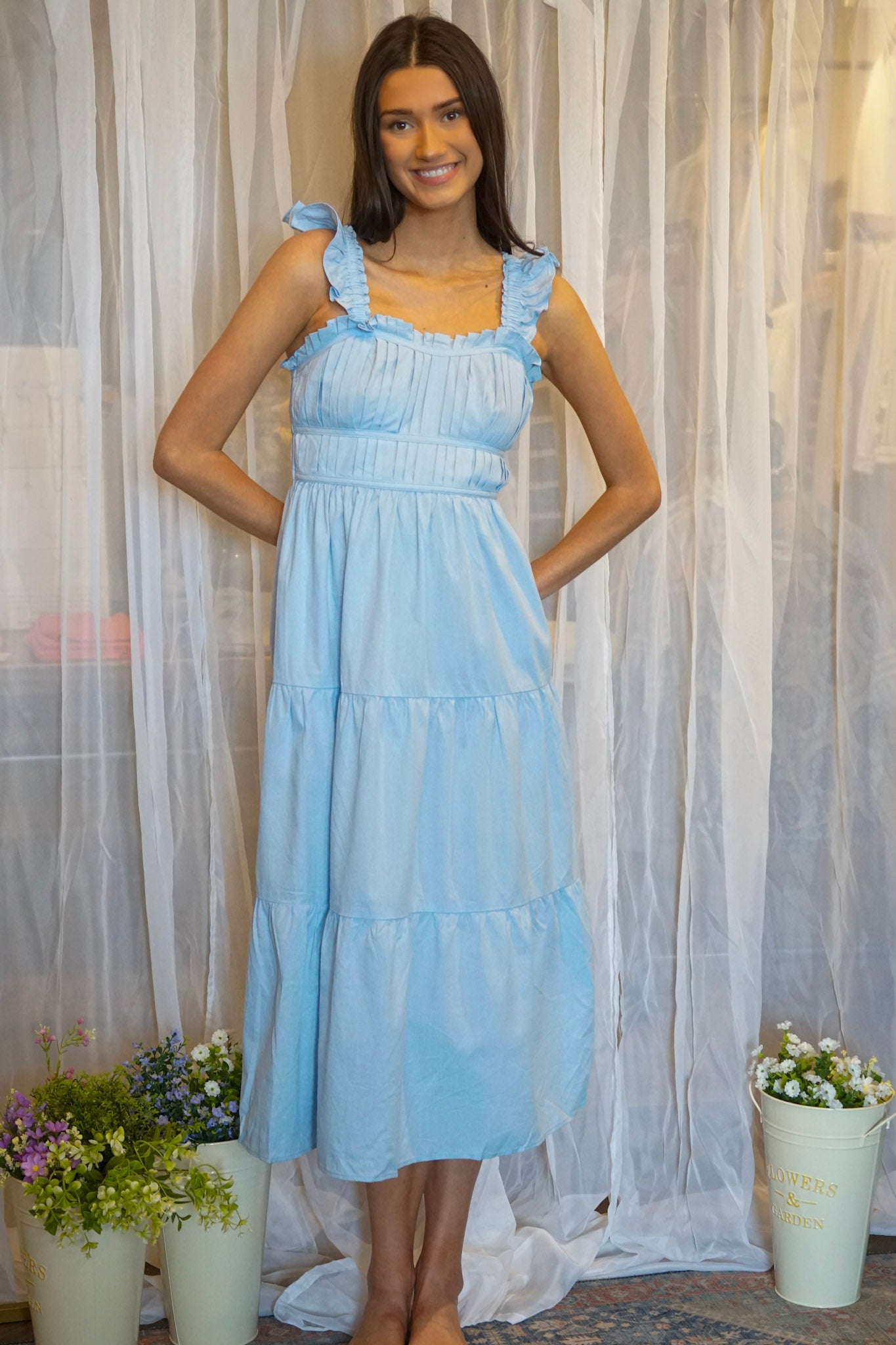 Gabriella Dress-Sky- She & Sky