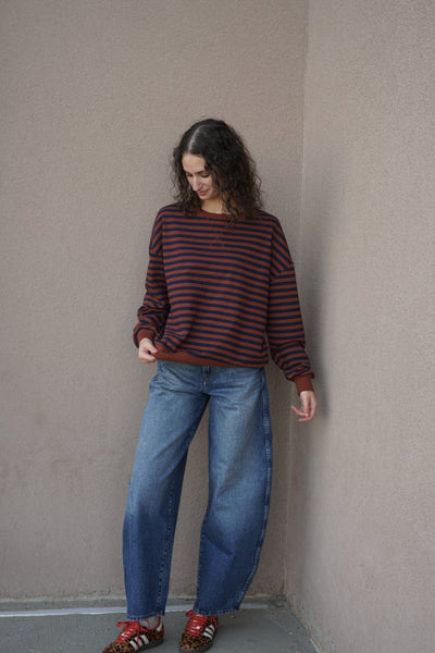 Dallas Striped Sweatshirt