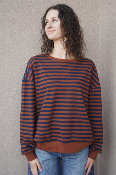 Dallas Striped Sweatshirt