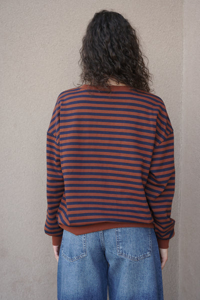 Dallas Striped Sweatshirt