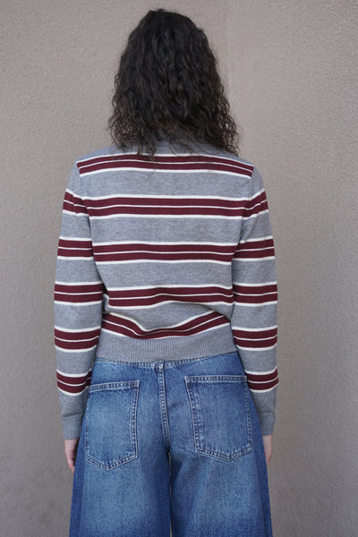 Fig Striped Cardi- Rd Style