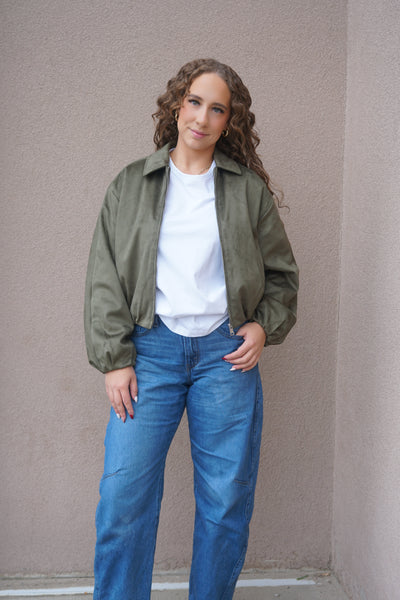 Fiona Suede Jacket-3 Colours-Only