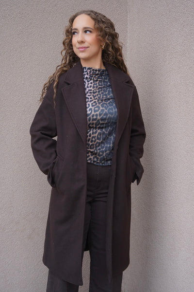Leopard Fitted Top- Dex