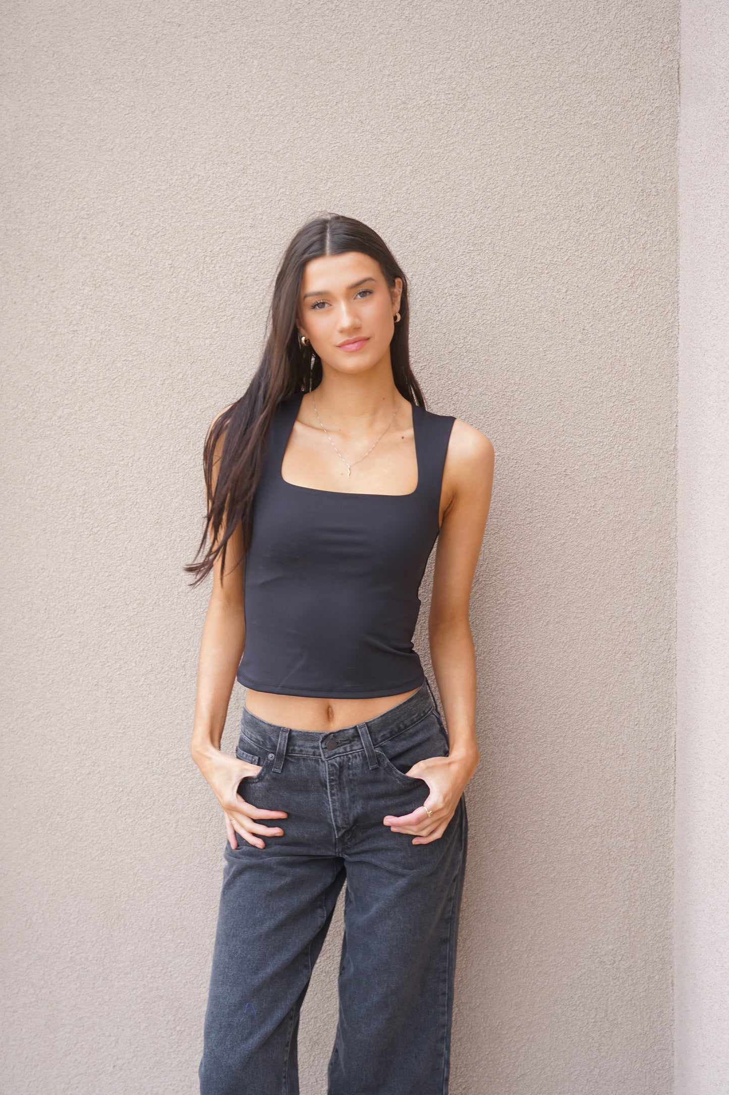 Million Squareneck Top- Vero Moda