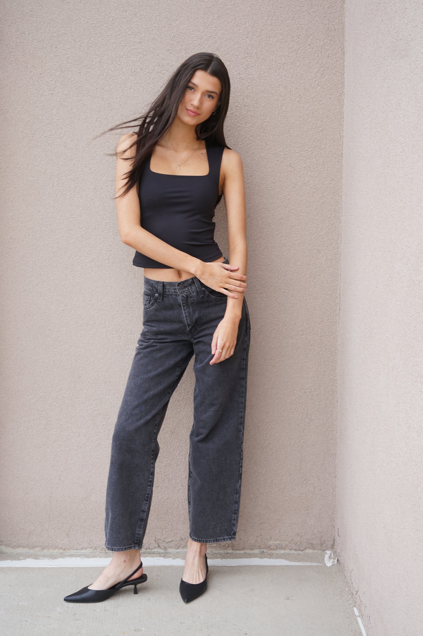 Million Squareneck Top- Vero Moda