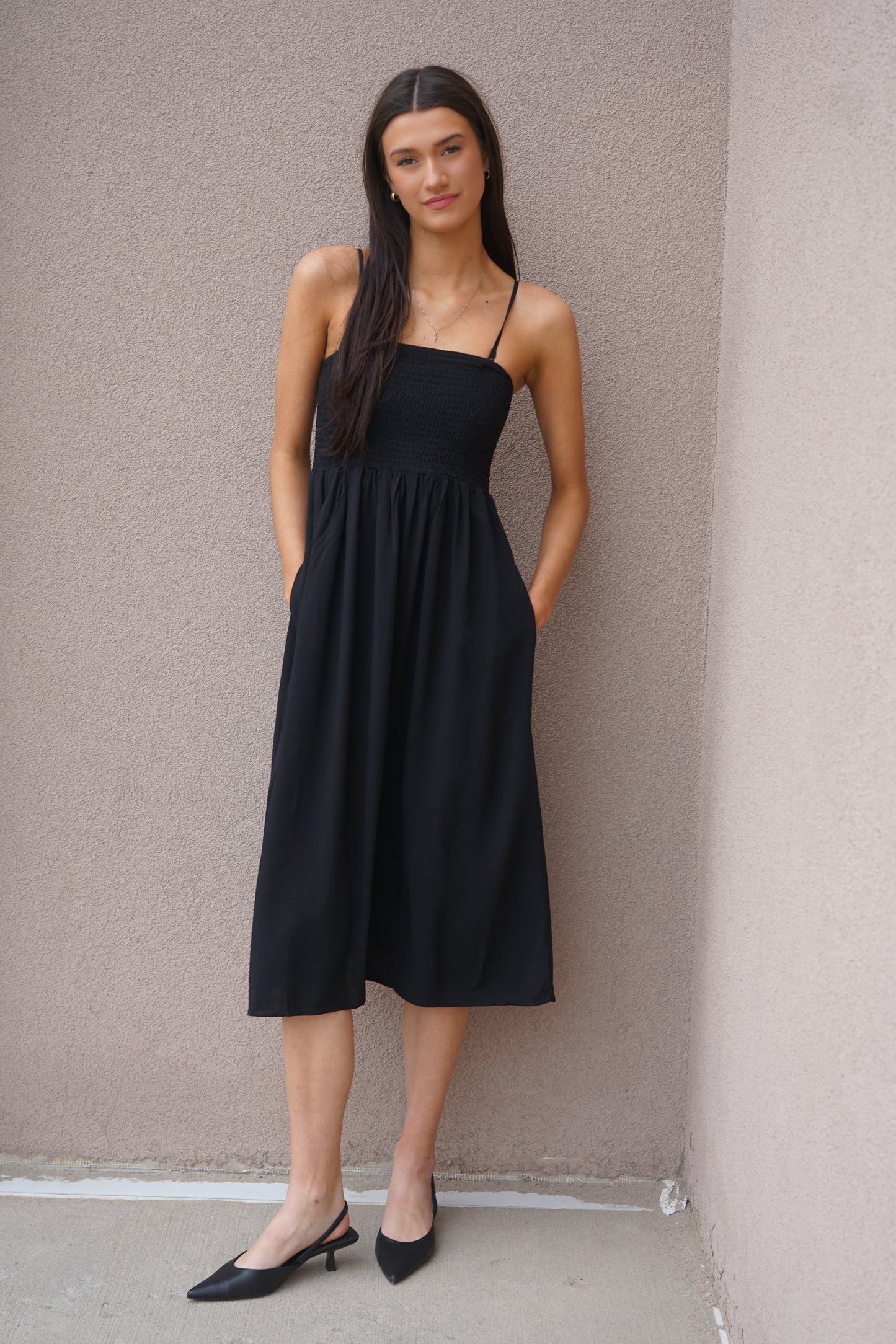 Easy Joy Bando Dress-Vero moda