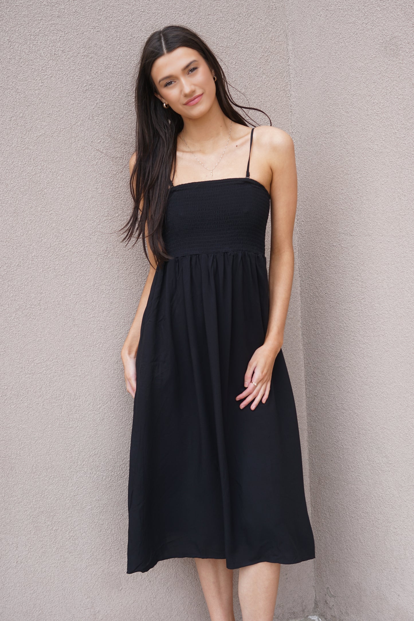 Easy Joy Bando Dress-Vero moda