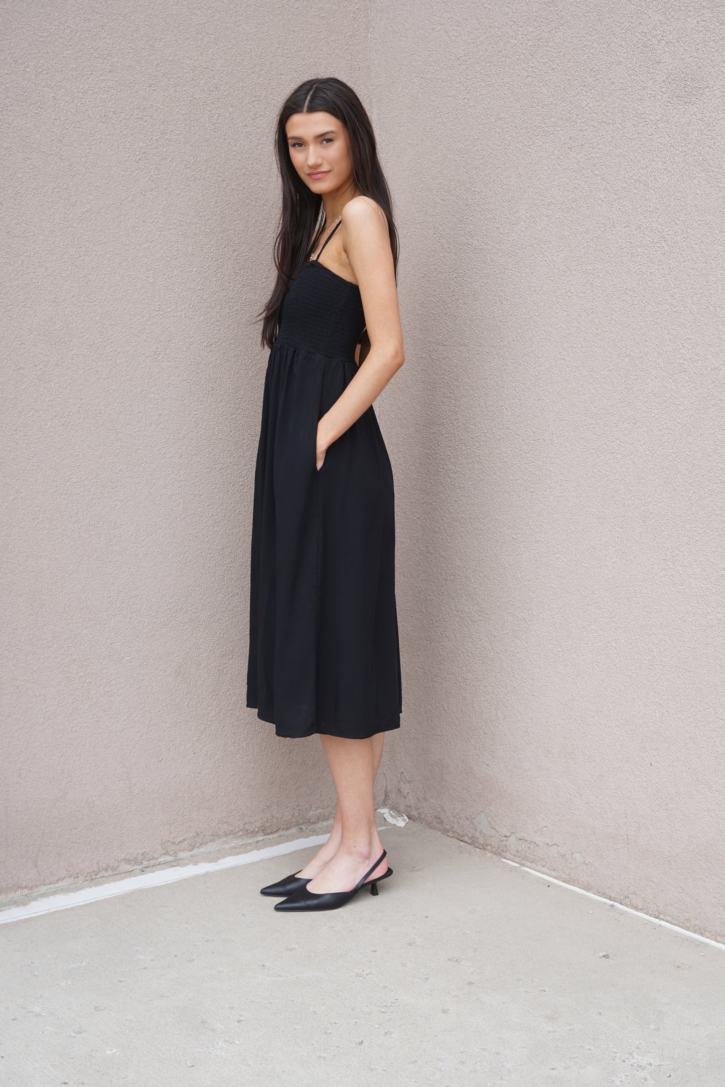 Easy Joy Bando Dress-Vero moda