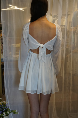 Alessia Dress- White