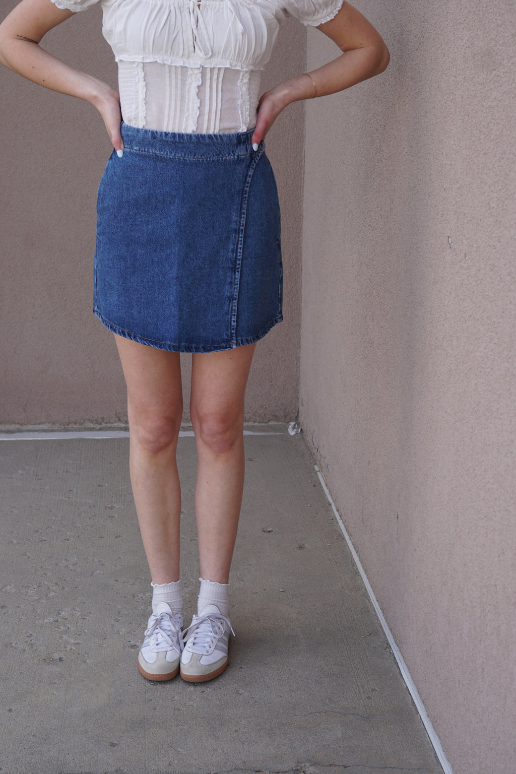 Thea Wrap Skirt- Only