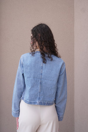 Palma Denim Blazer Jacket- Only