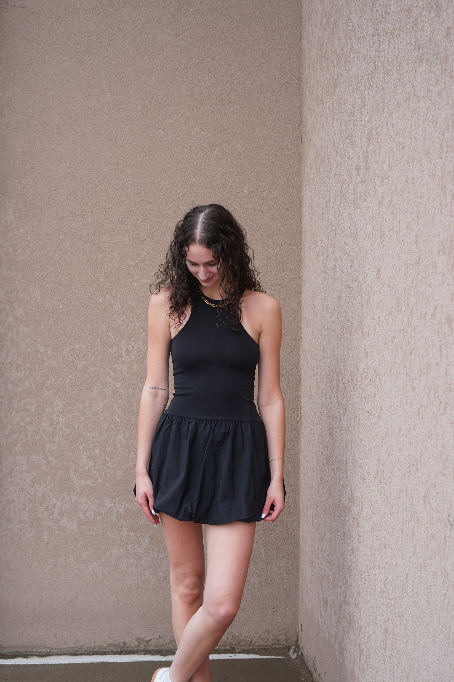 Lia Balloon Dress- Only