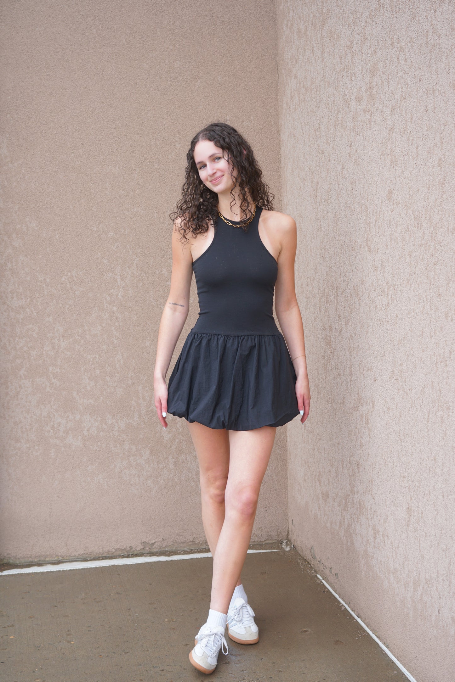 Lia Balloon Dress- Only