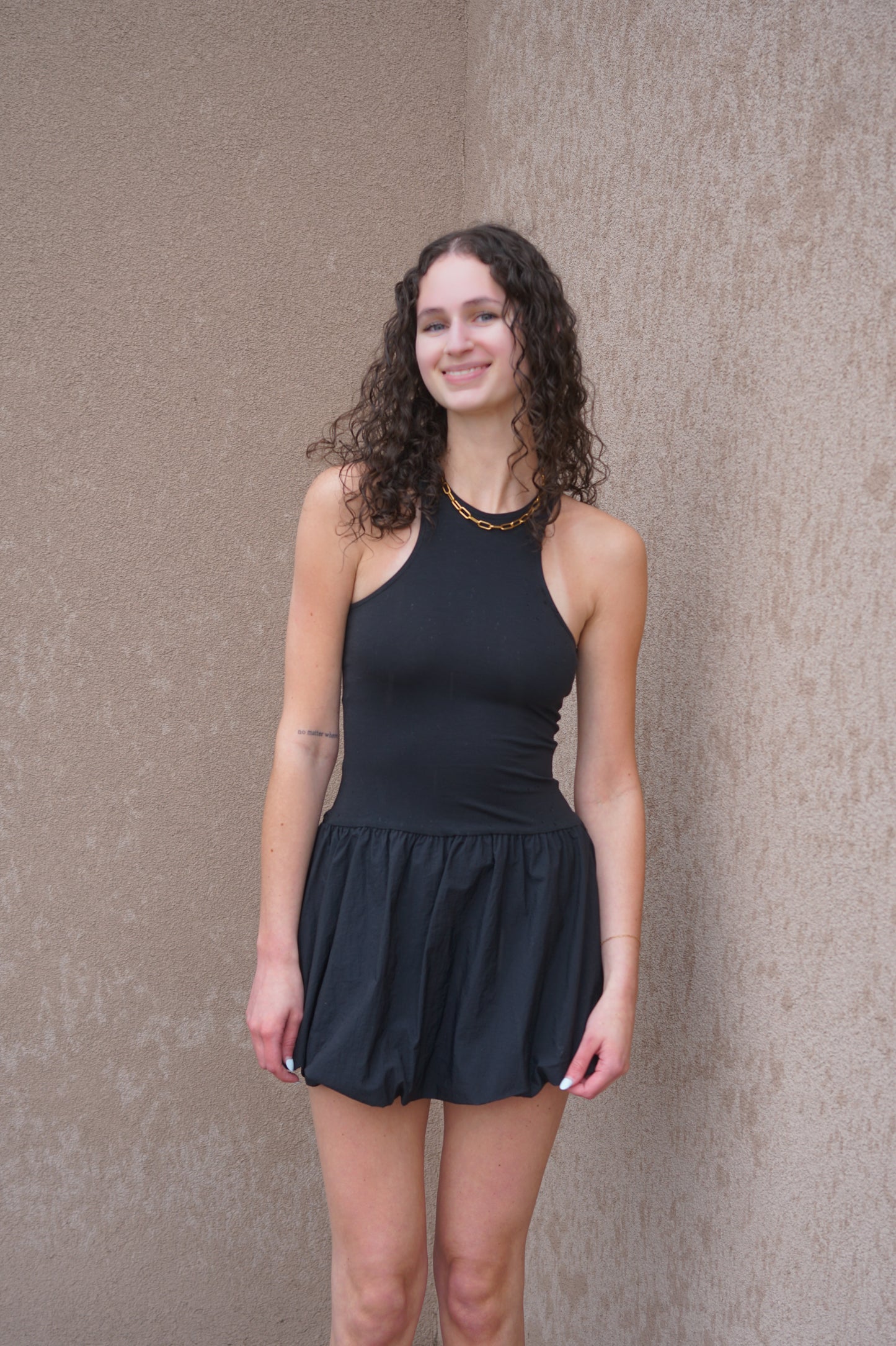 Lia Balloon Dress- Only