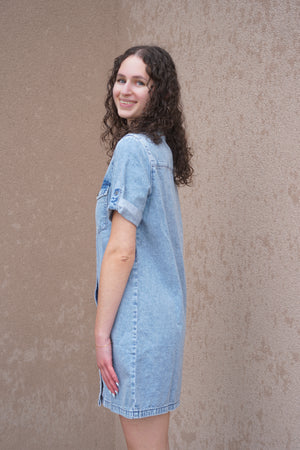 Signe Denim Dress- Noisy May