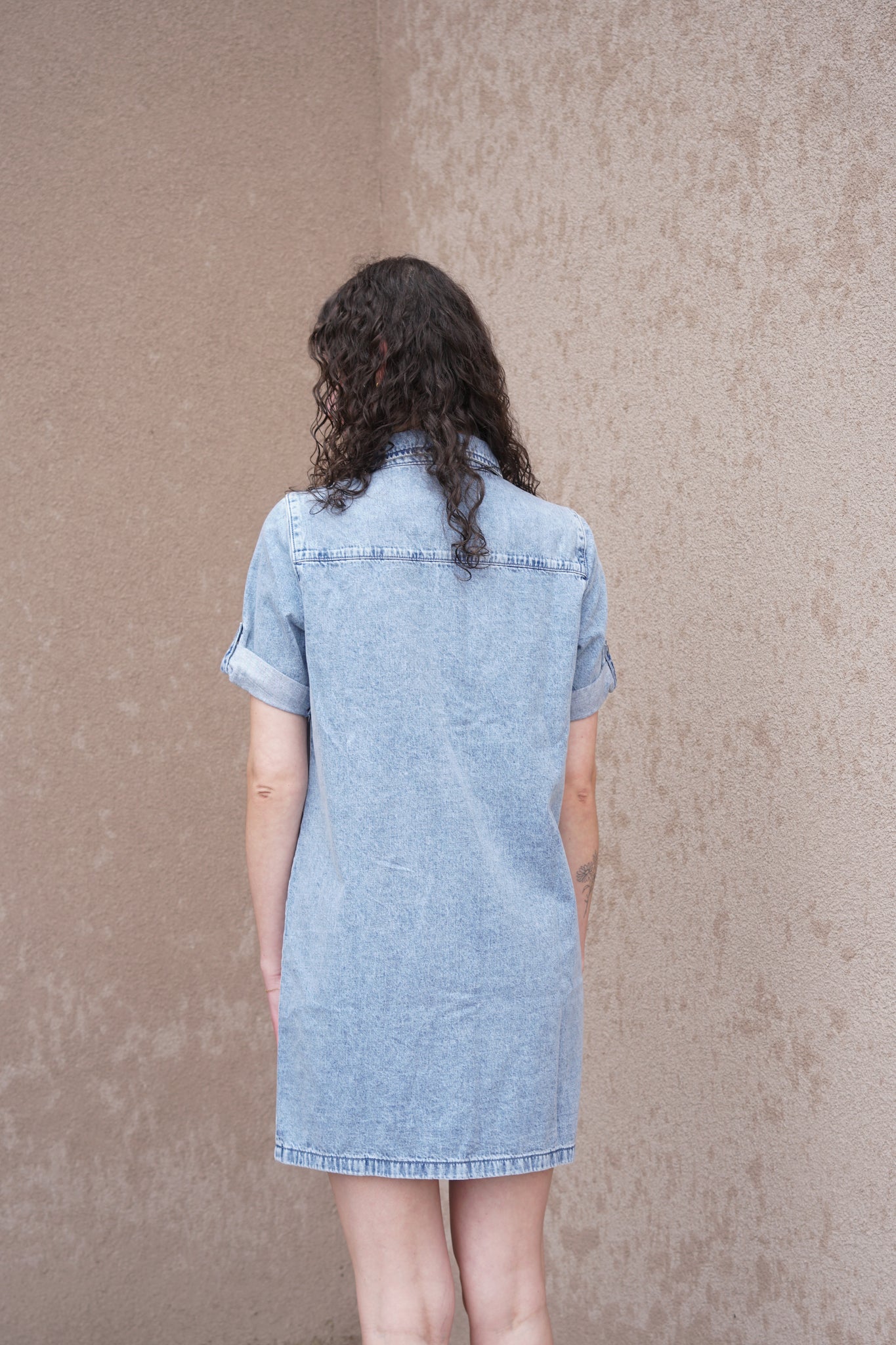 Signe Denim Dress- Noisy May
