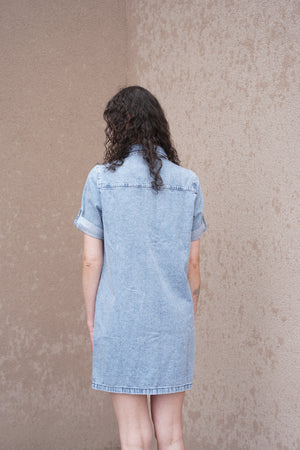 Signe Denim Dress- Noisy May