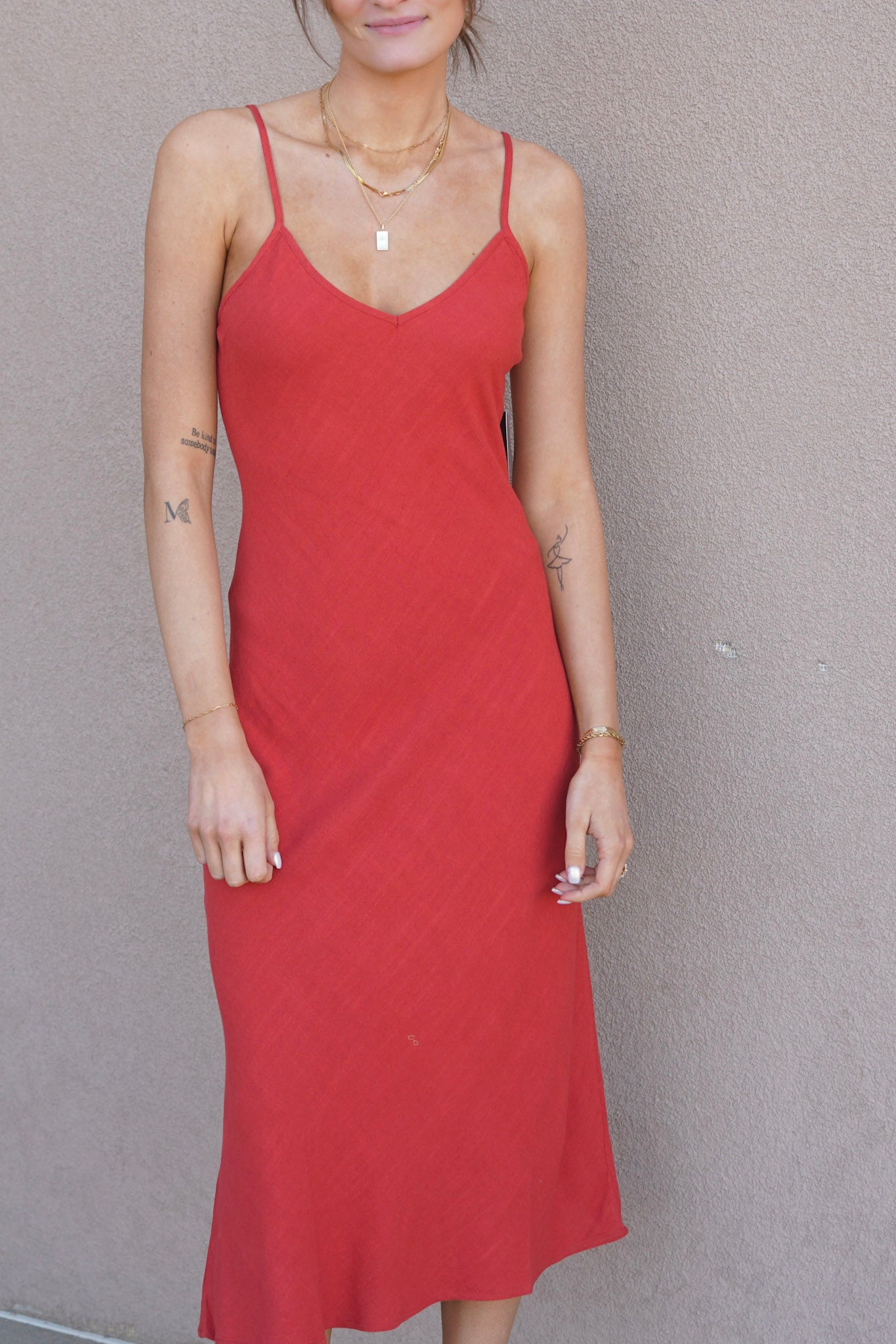 Layla Slip Dress- Red Earth- Rd Style