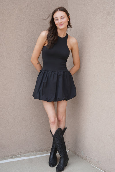 Lia Balloon Dress- Only - Uforia Muse 