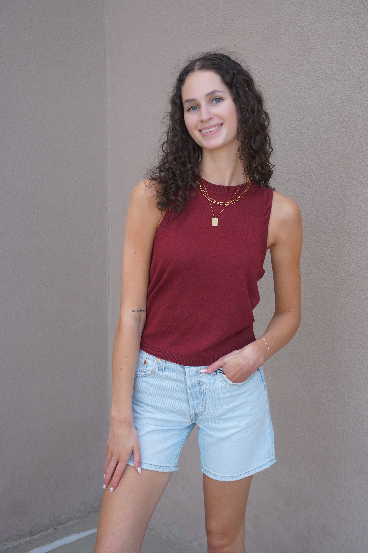 Nora Sleeveless Top - Only