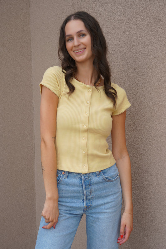 Butter Button Top
