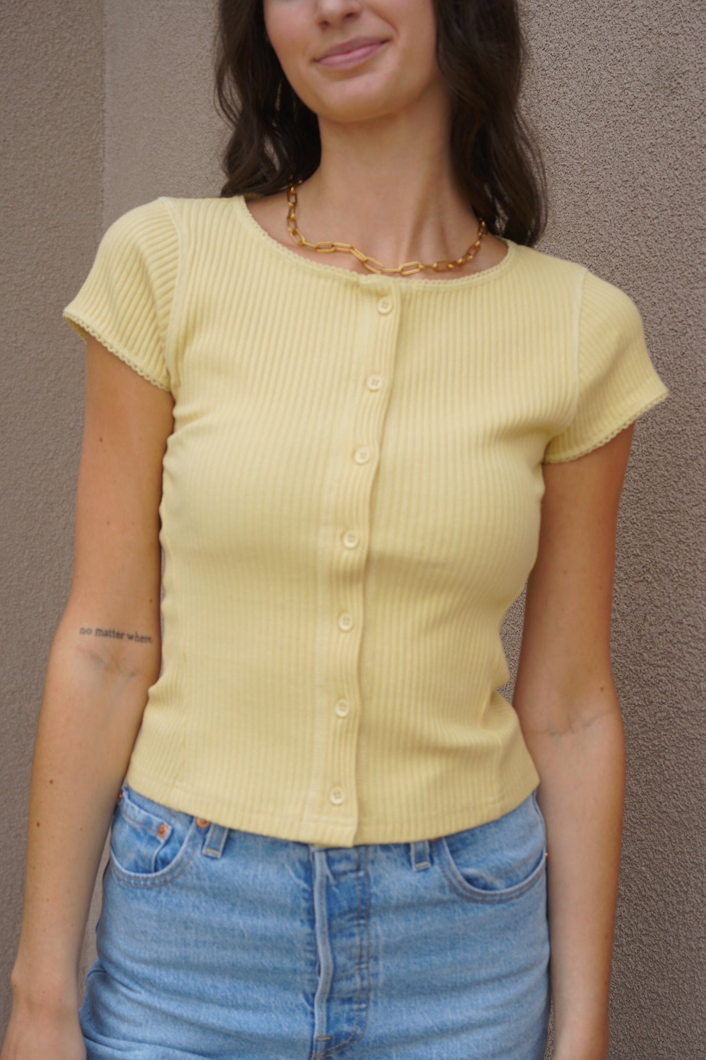 Butter Button Top