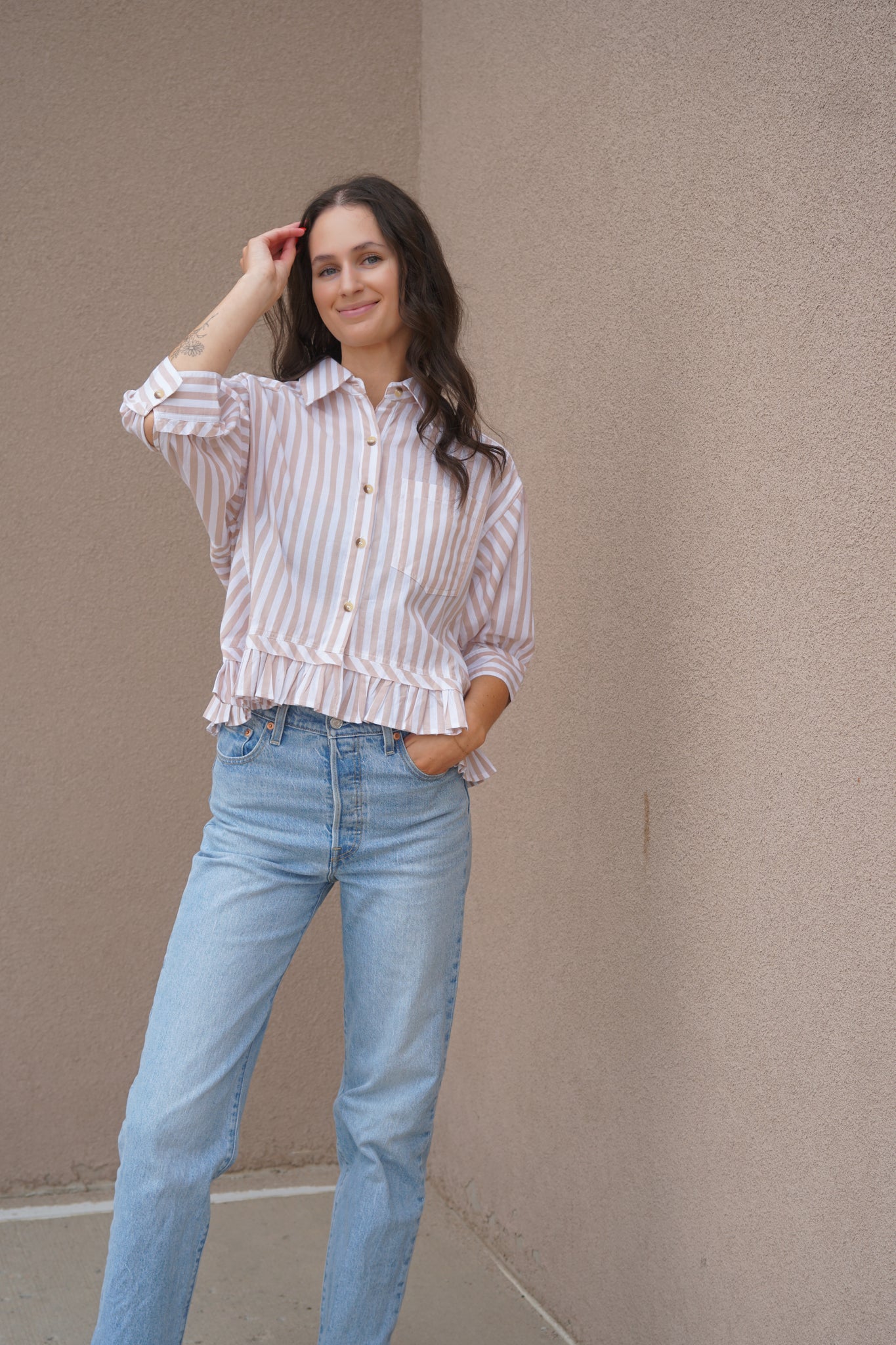 Henry Stripe Shirt