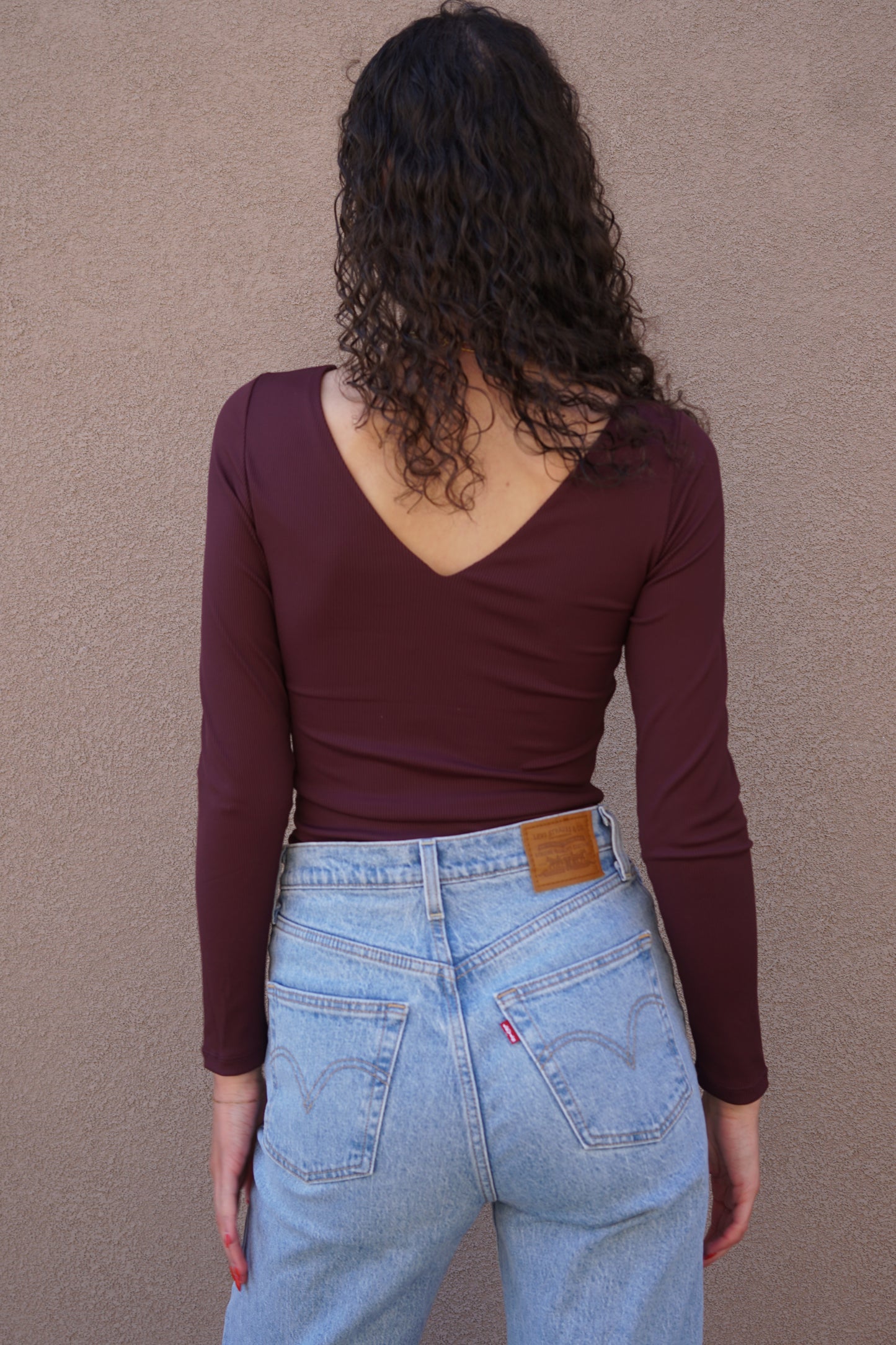 Briva Top-Prune-Second Skin-Rd Style