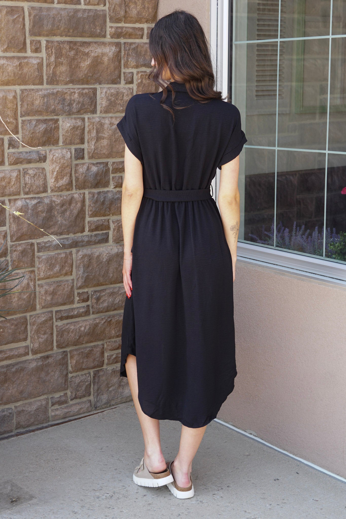 Belted Midi Dress
