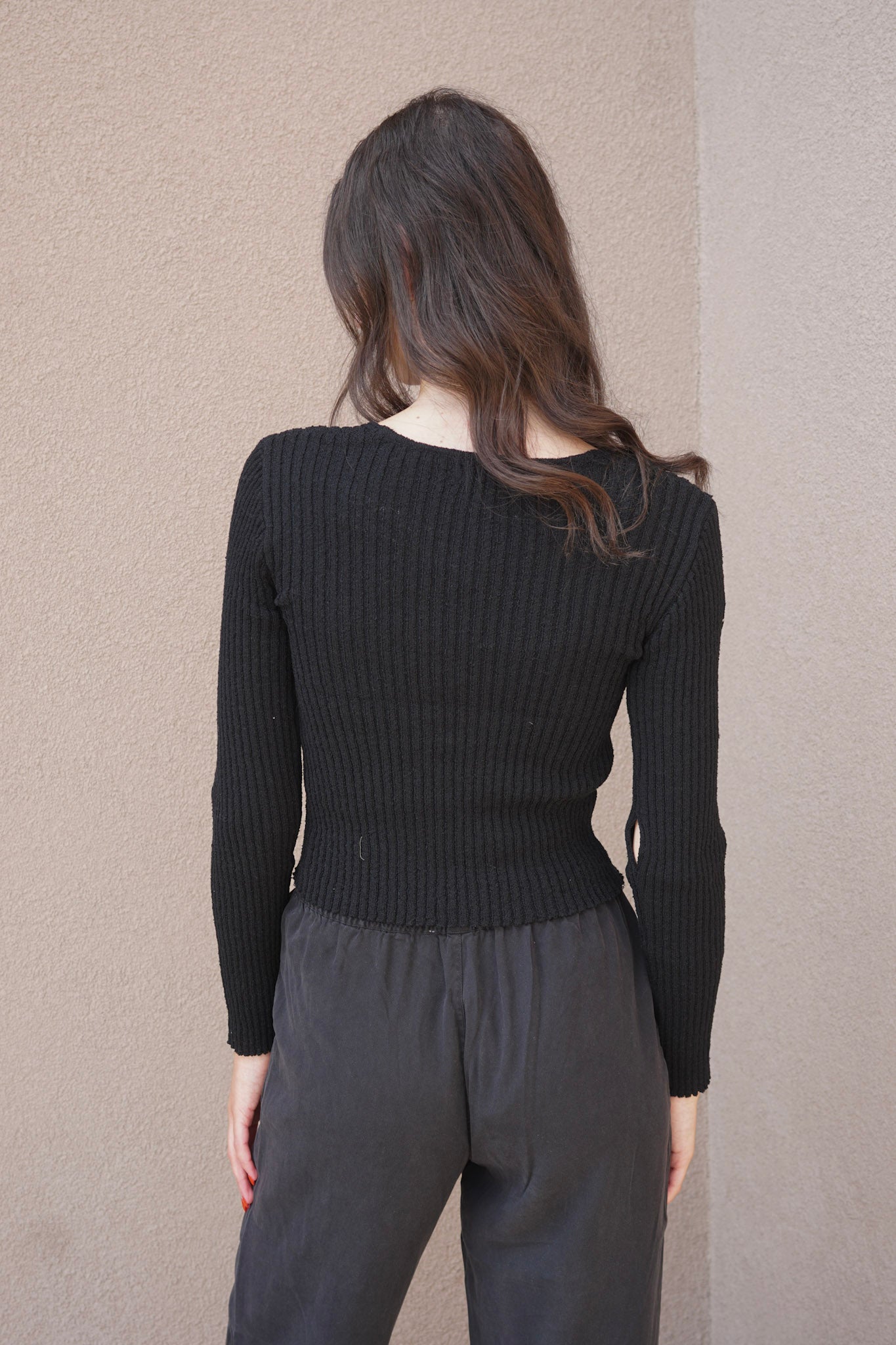 Floral Detail Knit Cardigan