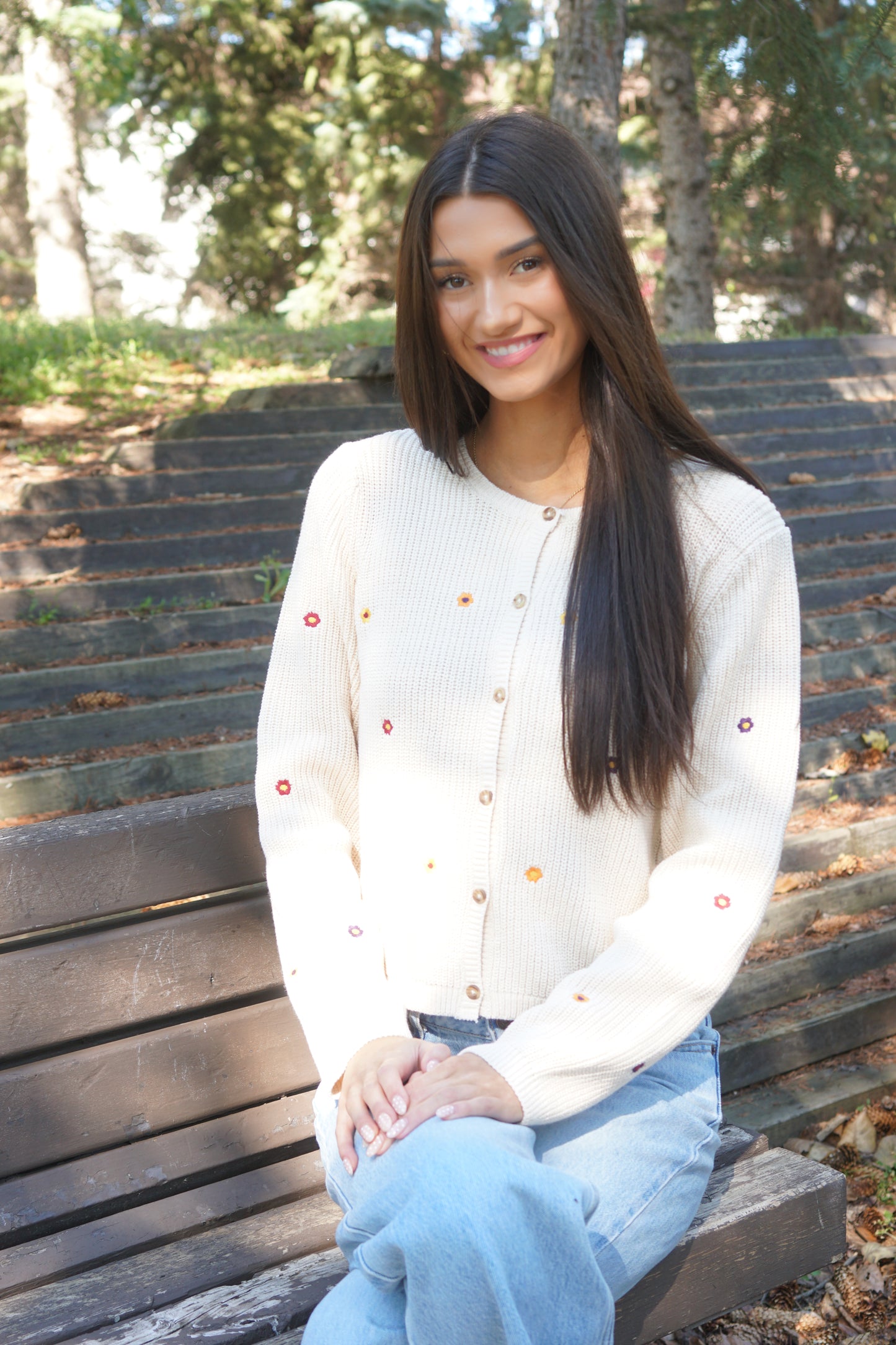 Ditsy Flower Cardi-Dex