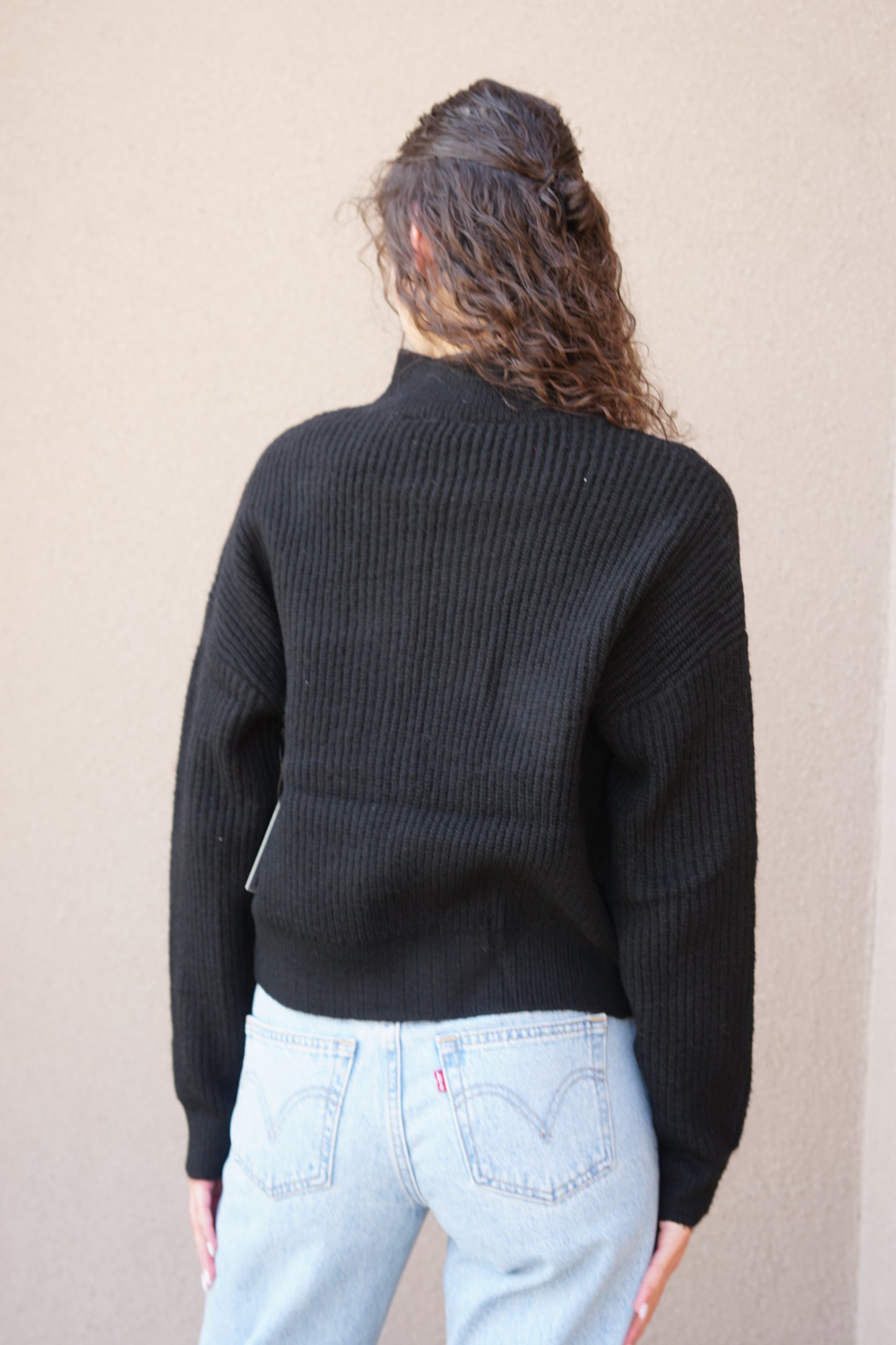 Ilma Mockneck Cardi- Rd Style