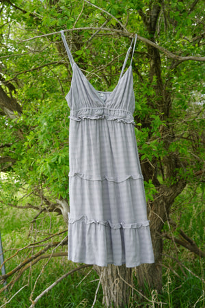 Annabelle Mini Dress- Grey