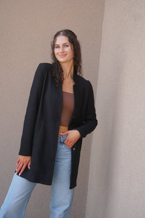 Black Katrine Blazer Jacket-Vero Moda
