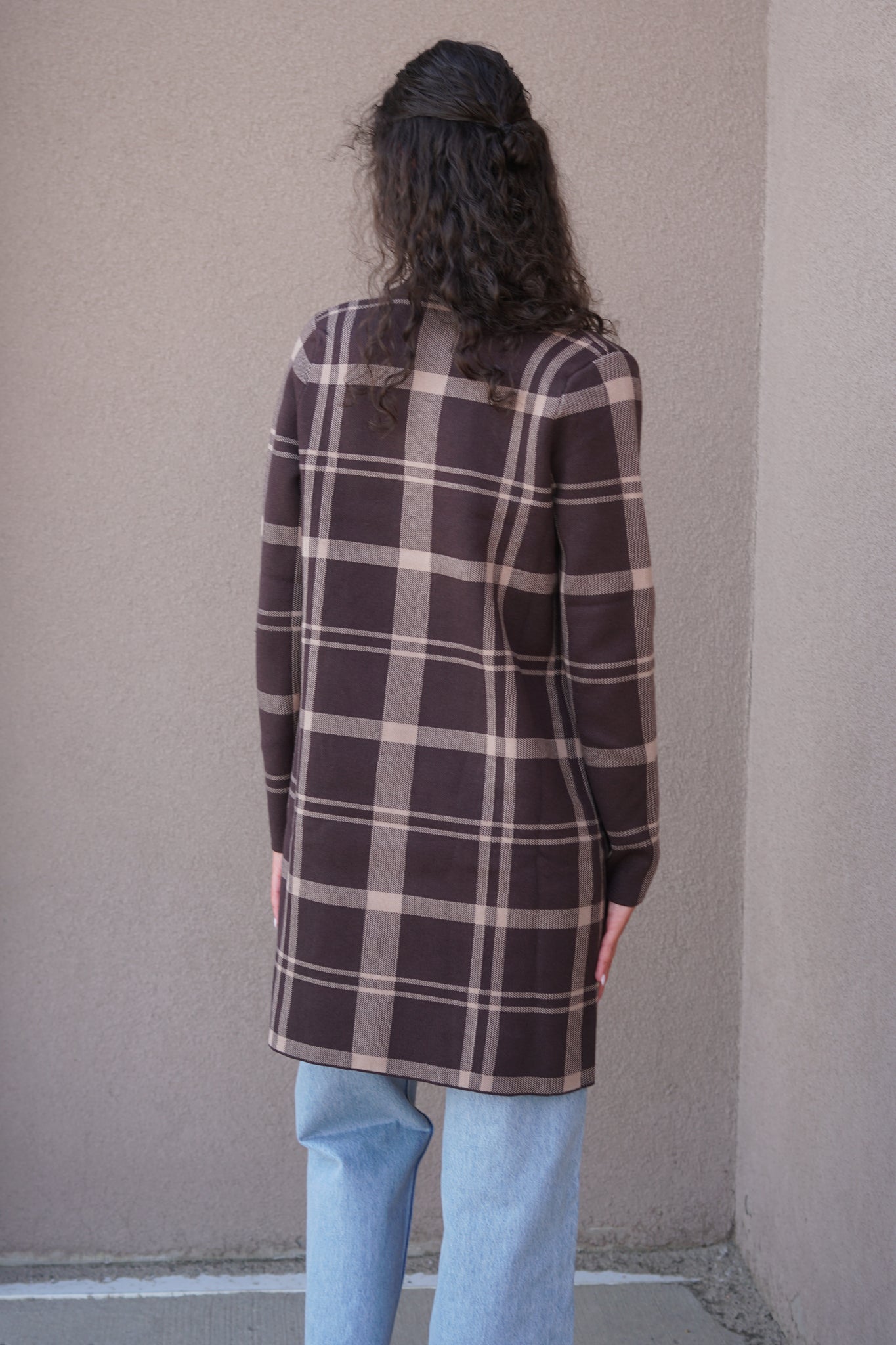 Harmon Cardigan-Brown-Pink Martini