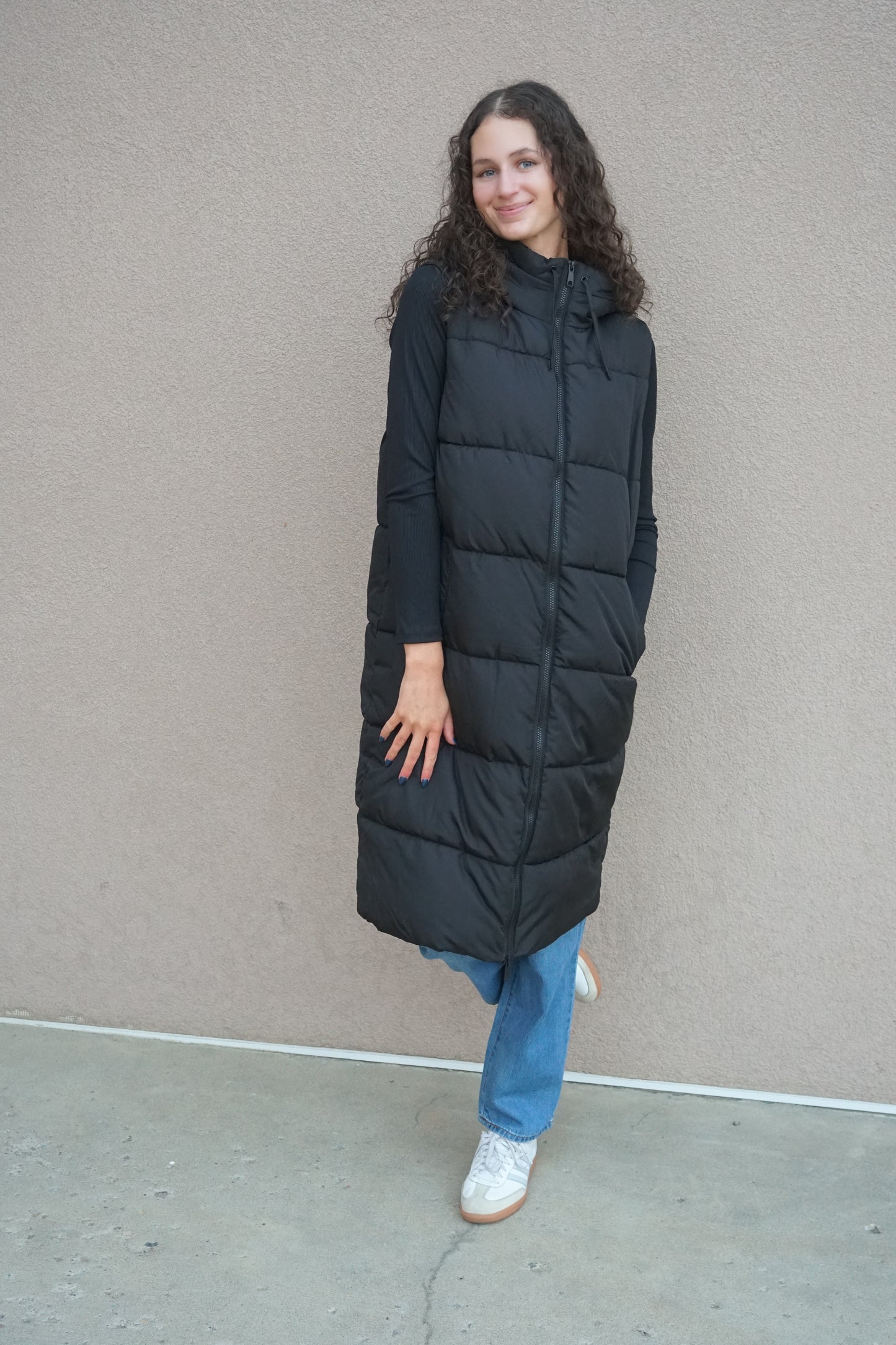 Liganne Puff Vest-Vero Moda